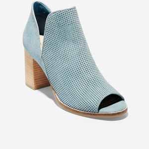 shiloh open toe bootie